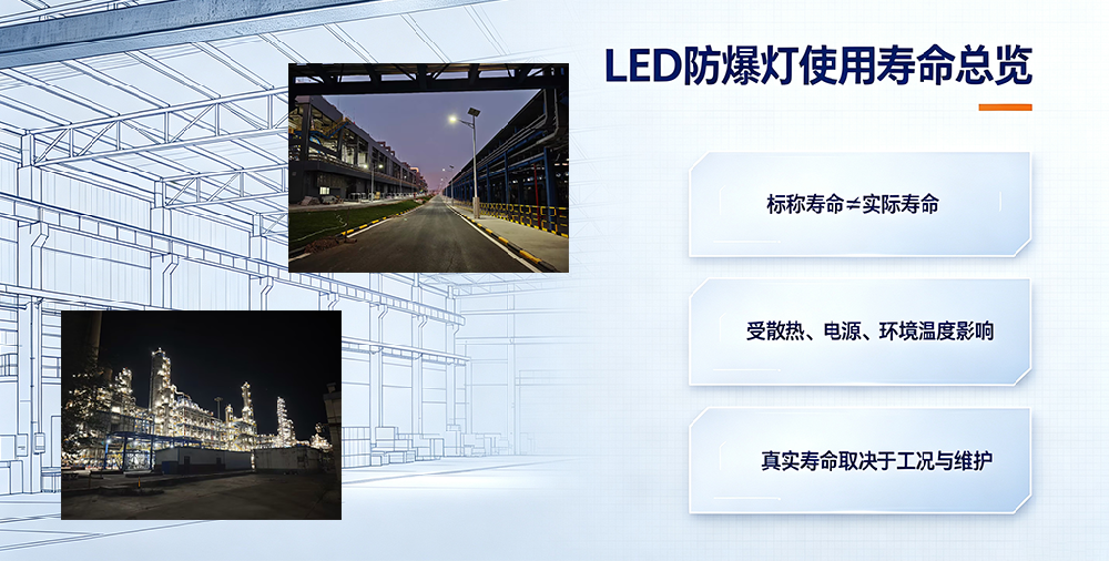 LED防爆灯灯光效果