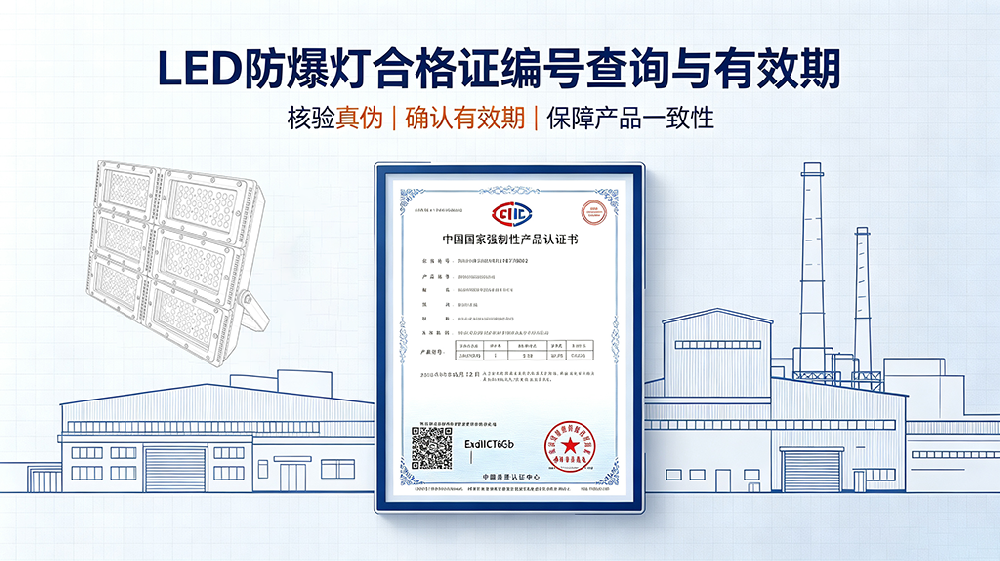 LED防爆灯合格证