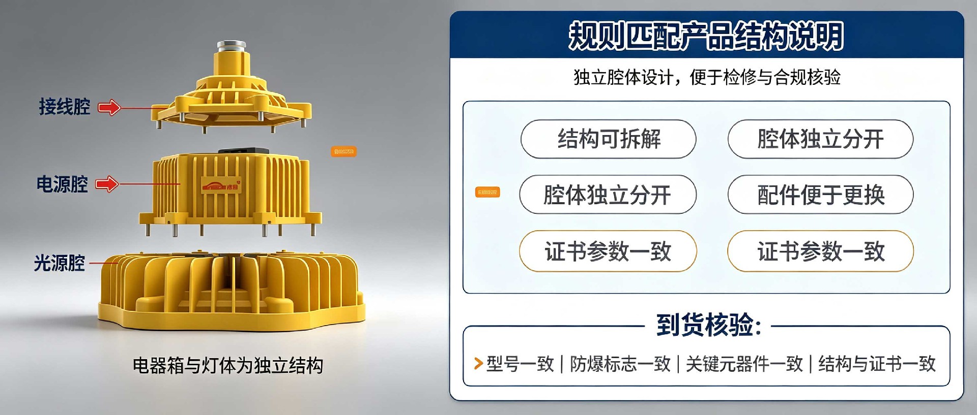 led防爆灯具可以拆解