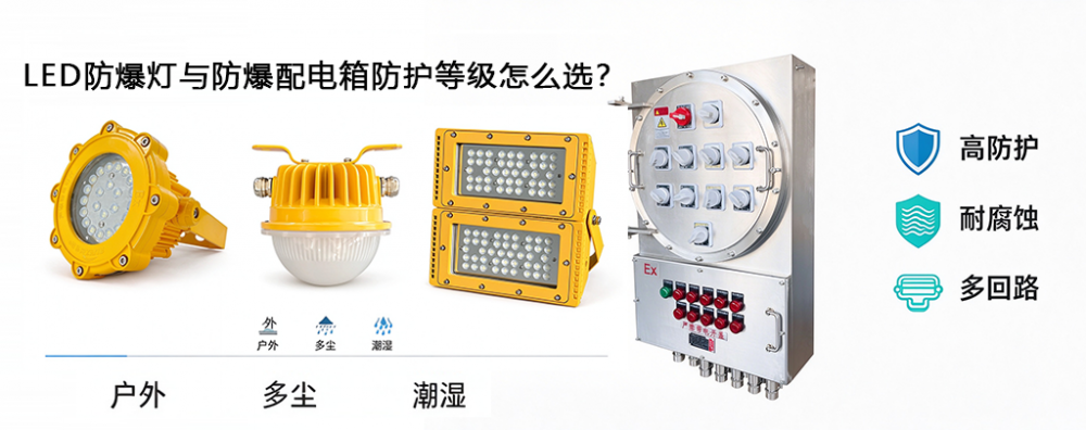 LED防爆灯与防爆配电箱防护等级怎么选