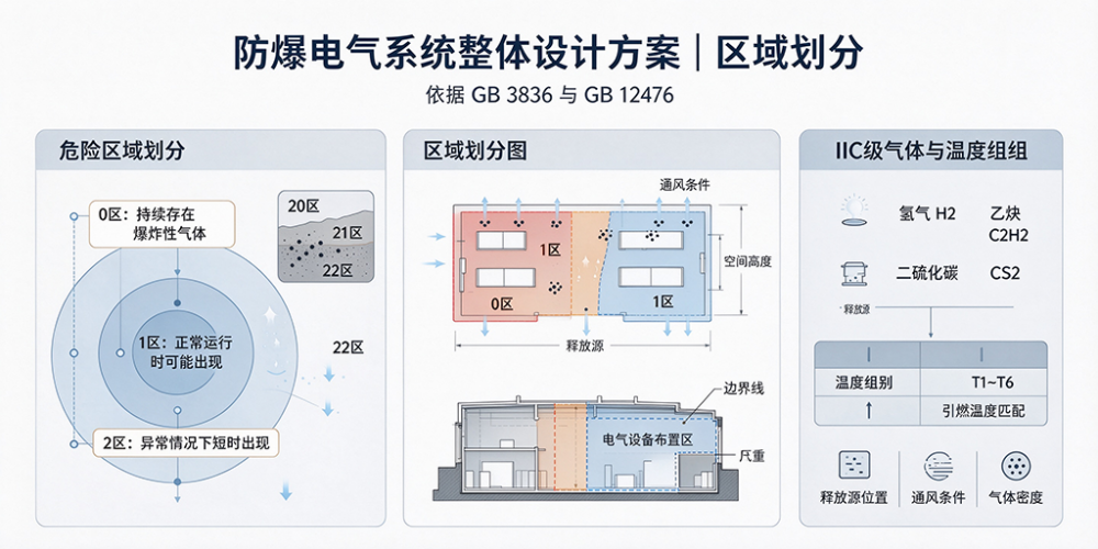 防爆电气系统整体技术方案