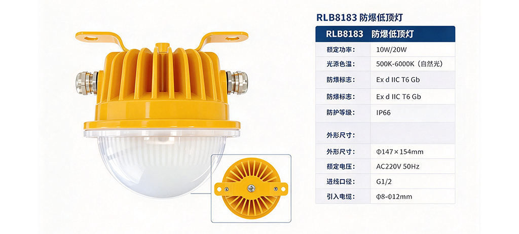 防爆低顶灯RLB8183参数